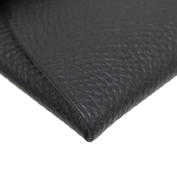 HERMES（エルメス） コインケース バスティア ヴォーエプソン ブラック