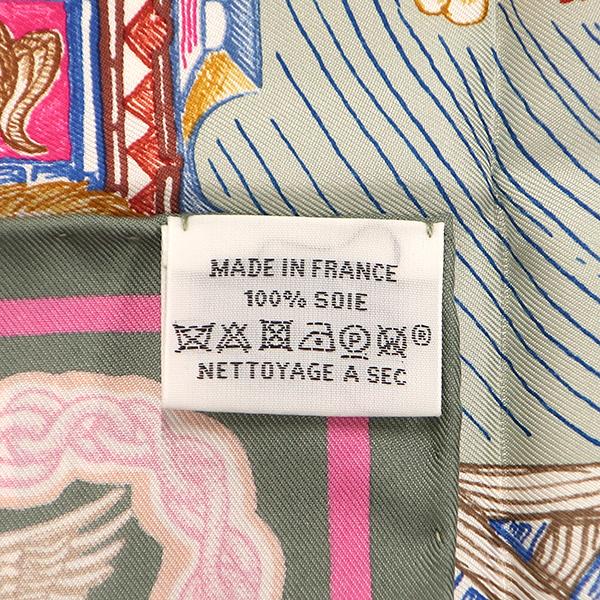 Hermès シルクスカーフ マルチカラー HERMES（エルメス） スカーフ カレ90 CARRE シルク マルチカラー