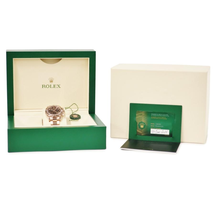 【3年保証】 ロレックス コスモグラフ デイトナ 126505 新品同様 ランダム番 K18RG無垢 チョコレート ブラウン 自動巻き メンズ 腕時計 | デイトナ（ROLEX） | 05