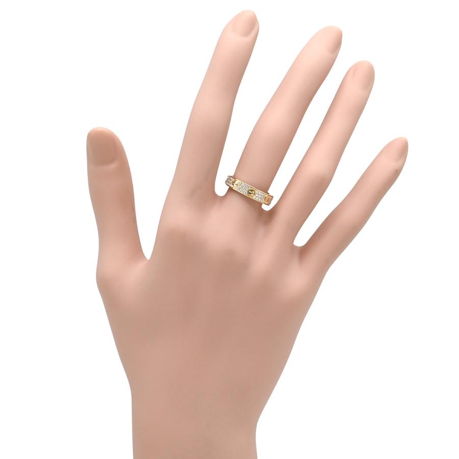 LOVE（Cartier） カルティエ リング 指輪 ミニラブリング パヴェダイヤ