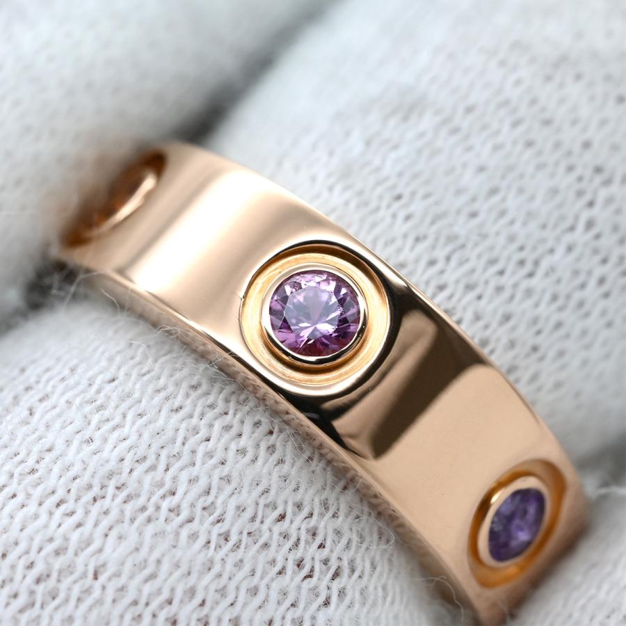 LOVE（Cartier） カルティエ リング 指輪 ラブリング マルチカラー