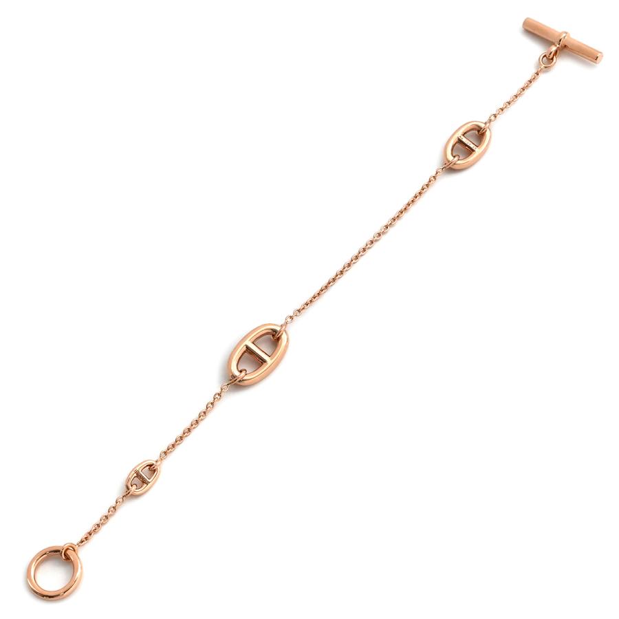 HERMES（エルメス） ブレスレット ファランドール K18PG ゴールド ST