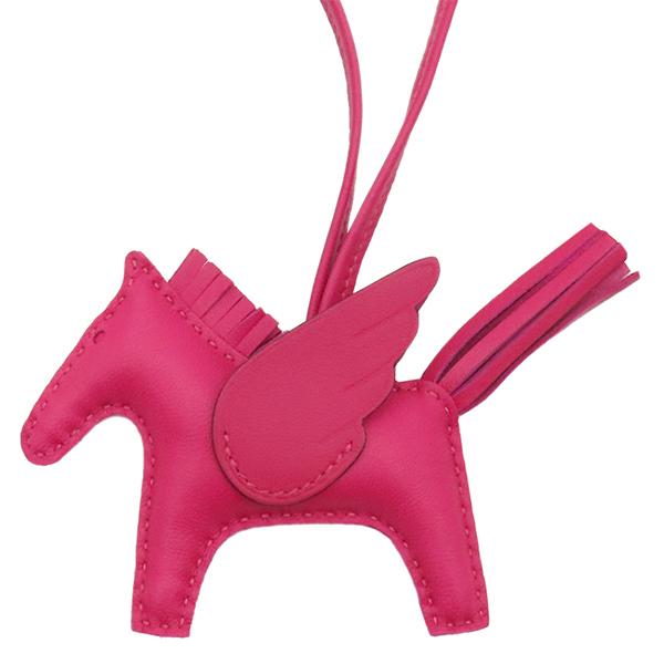HERMES エルメス ロデオ　ペガサス　PM チャーム ピンク系 アニョーミロ HERMES（エルメス） バッグチャーム ロデオPM ペガサス アニョーミロ