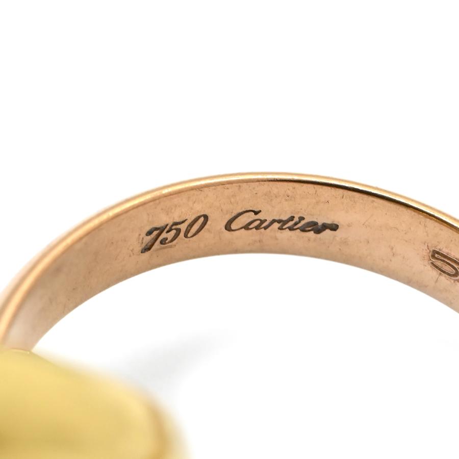 カルティエ トリニティ リング K18 750 サイズ56 16号 ヴィンテージ TRINITY（Cartier） カルティエ リング 指輪 トリニティ K18WG