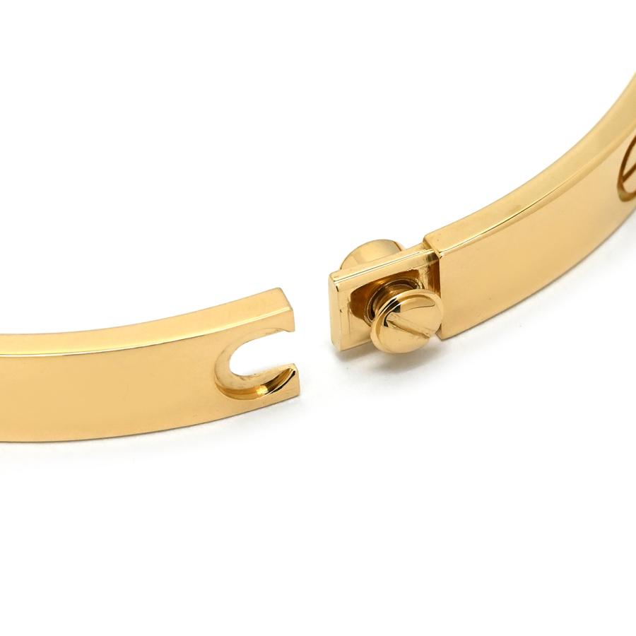 LOVE ゴールド　プレスレット LOVE（Cartier） カルティエ ブレスレット LOVE ラブブレスレット