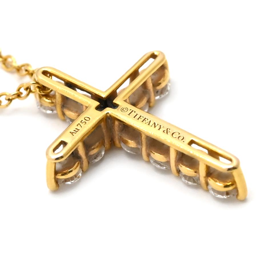 TIFFANY&Co.（ティファニー） ネックレス ミニクロス ダイヤ 