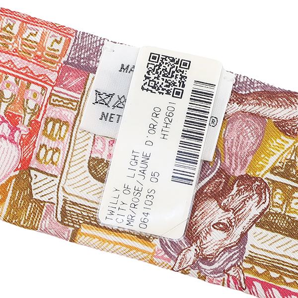 HERMES（エルメス） スカーフ ツイリー シルク マルチカラー 新品 未
