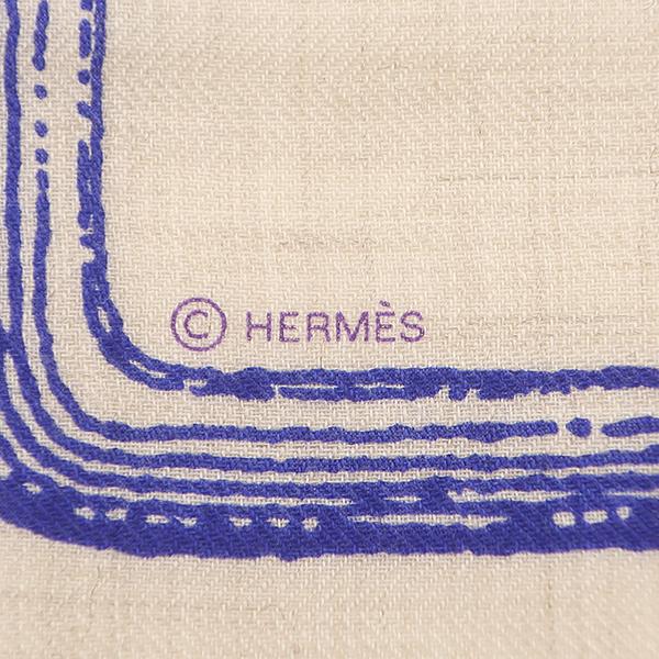 HERMES（エルメス） ストール カレ140 カレジェアン カシミヤ マルチ