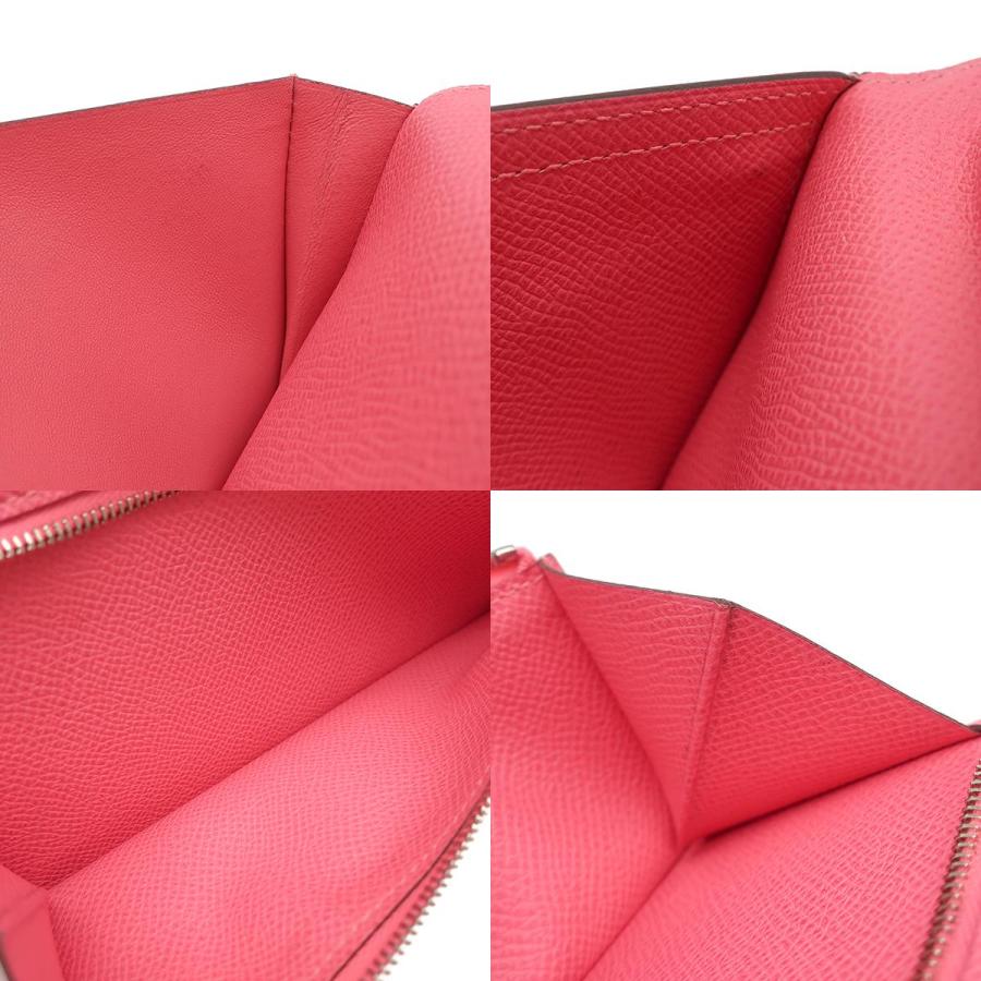 HERMES（エルメス） 長財布 ベアンスフレ ヴォーエプソン ピンク 二 