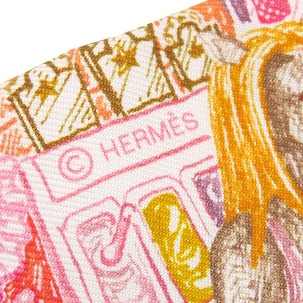 HERMES（エルメス） スカーフ ツイリー H064103S シルク ピンク 新品