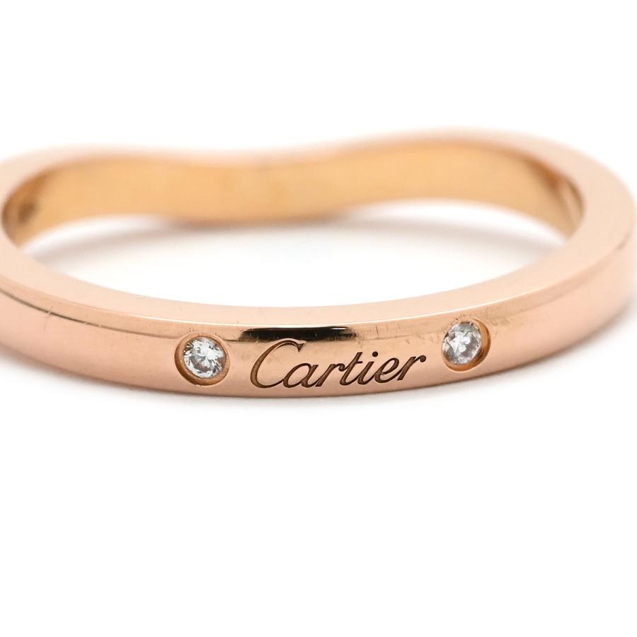 Cartier（カルティエ） リング 指輪 バレリーナ カーブ ダイヤ