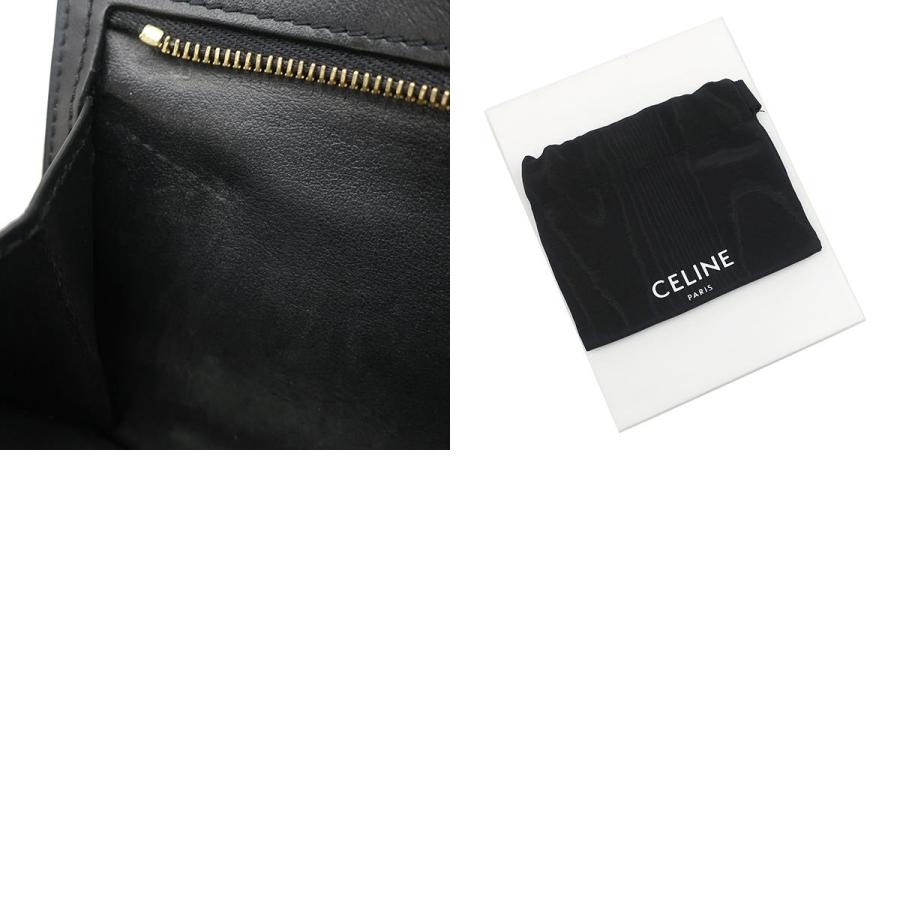 CELINE（セリーヌ） 二つ折り財布 ミディアム ストラップウォレット