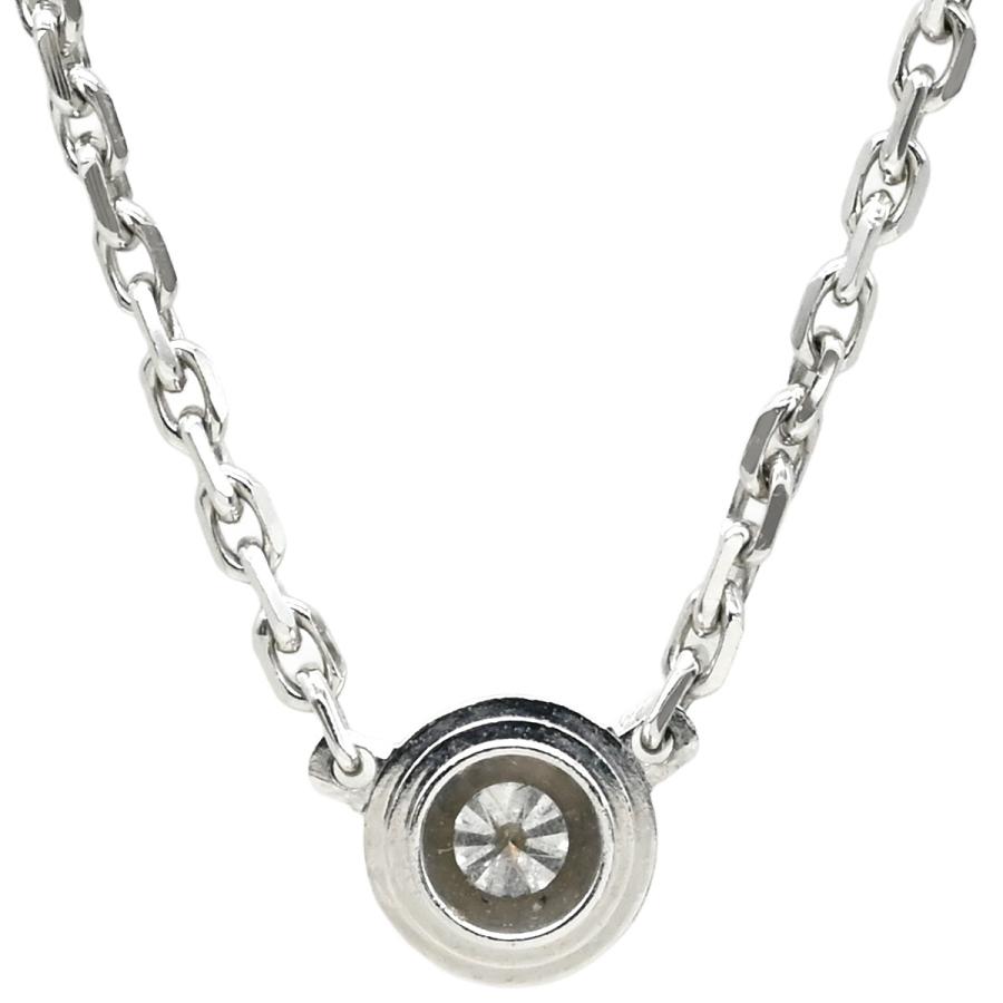 DIAMANTS LEGERS カルティエ ネックレス ダムール XS K18WG シルバー
