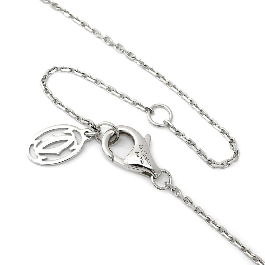 DIAMANTS LEGERS カルティエ ネックレス ダムール XS K18WG シルバー