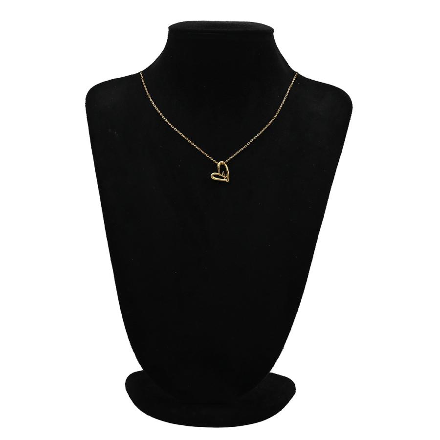 ルイヴィトン ロゴ ハートネックレス M00465 LOUIS VUITTON（ルイ・ヴィトン） ネックレス コリエ ハート