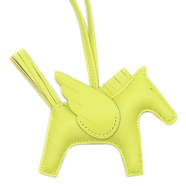 エルメス　ペガサス　イエロー HERMES（エルメス） バッグチャーム ロデオPM ペガサス アニョーミロ