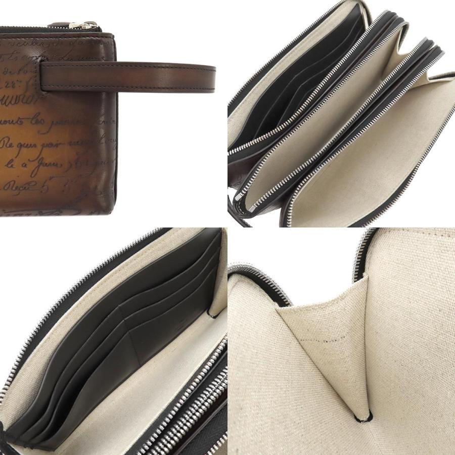 ベルルッティ カリグラフィ ティリワ Berluti セカンドバッグ Berluti 【ベルルッティ】レザー カリグラフィー セカンドバッグ