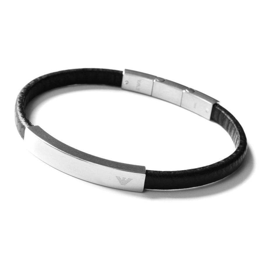 エンポリオアルマーニ ブレスレット アクセサリー メンズ イーグルマーク シルバー ブラック Egs Emporio Armani Aceaegs ブルークウォッチカンパニー 通販 Yahoo ショッピング