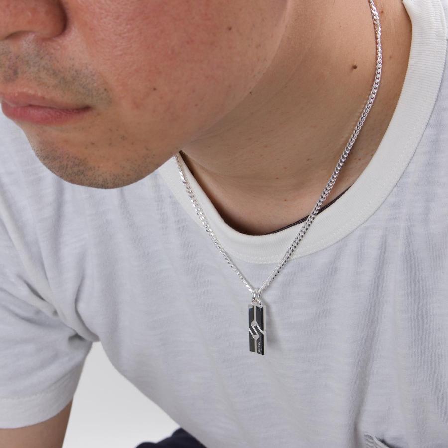 グッチ ネックレス アクセサリー メンズ レディース ノット プレート