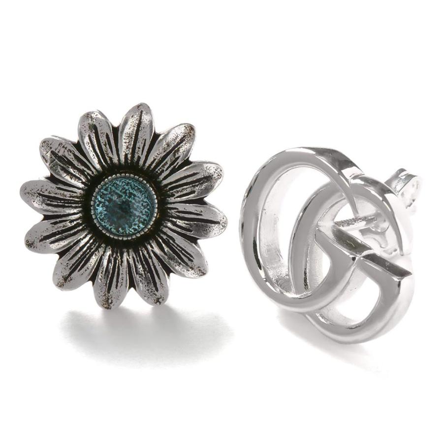 GUCCI（グッチ） ピアス アクセサリー レディース ダブルG フラワー