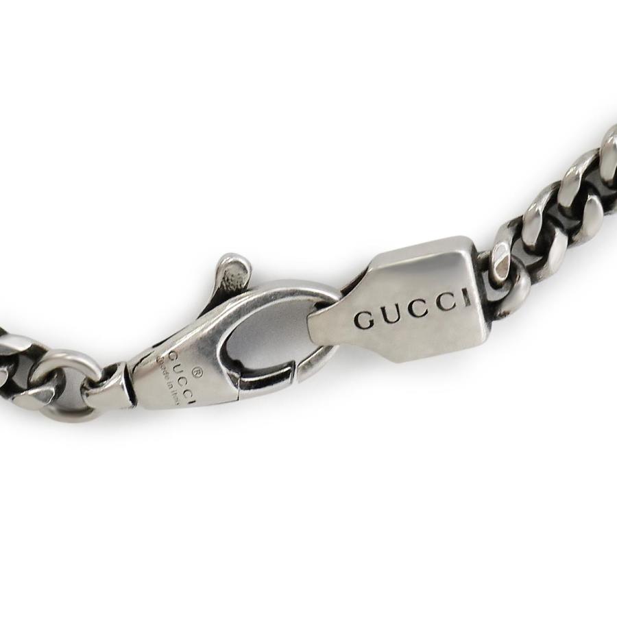 グッチ バングル ブレスレット エナメルレザー ブラック シルバー ACGU678657J84108191d.jpg
