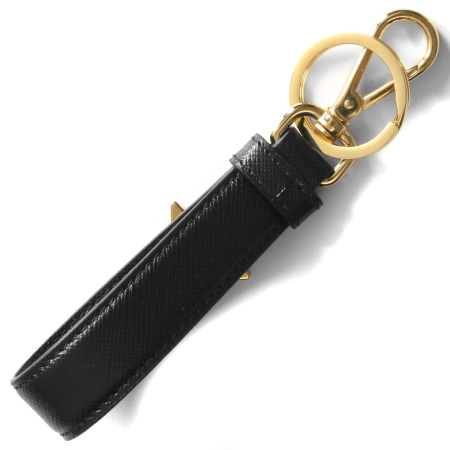プラダ キーリング/キーホルダー アクセサリー レディース サフィアーノ 三角ロゴプレート ブラック 1PP142 053 F0002 PRADA プラダ キーリング/キーホルダー アクセサリー レディース サフィアーノ 三角ロゴプレート ブラック 1PP142 053 F0002 PRADA