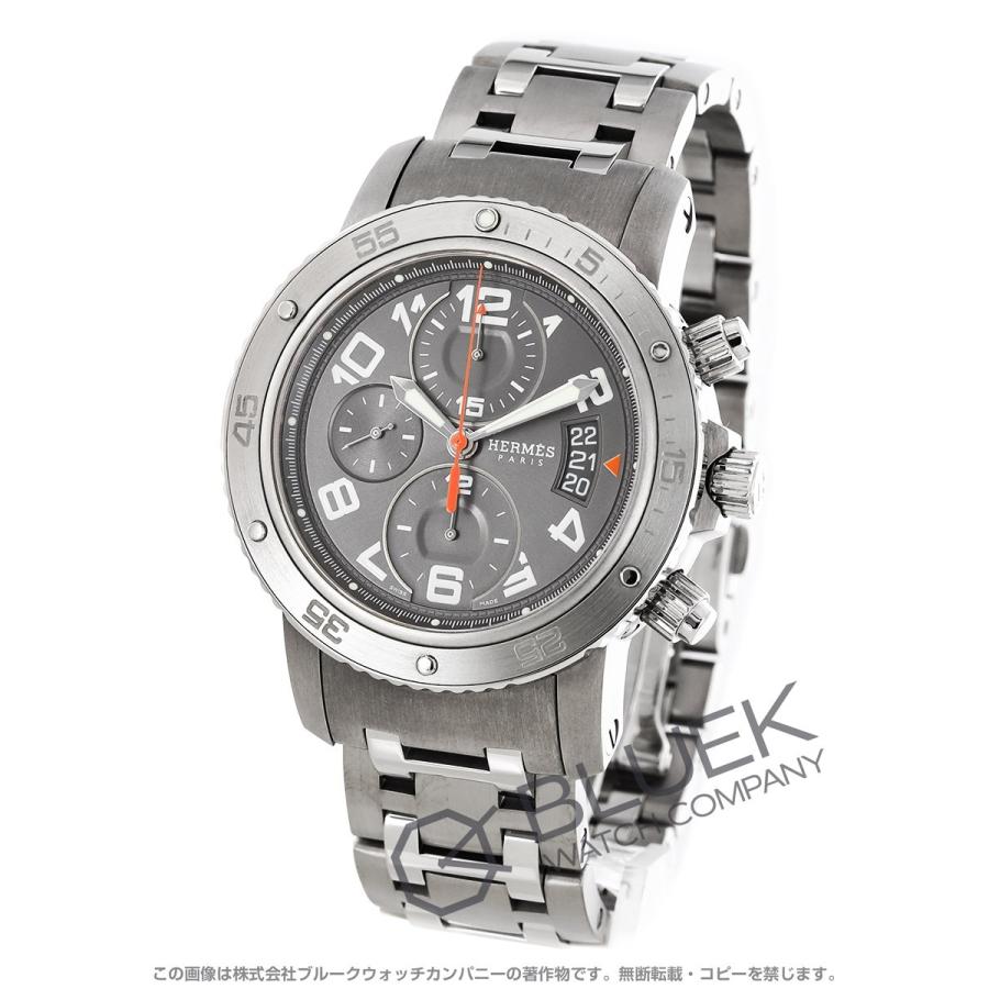 エルメス クリッパー クロノ メカニカル ダイバーズ クロノグラフ Hermes 腕時計 4963 正規取扱店 Cp2 941 230 メンズ
