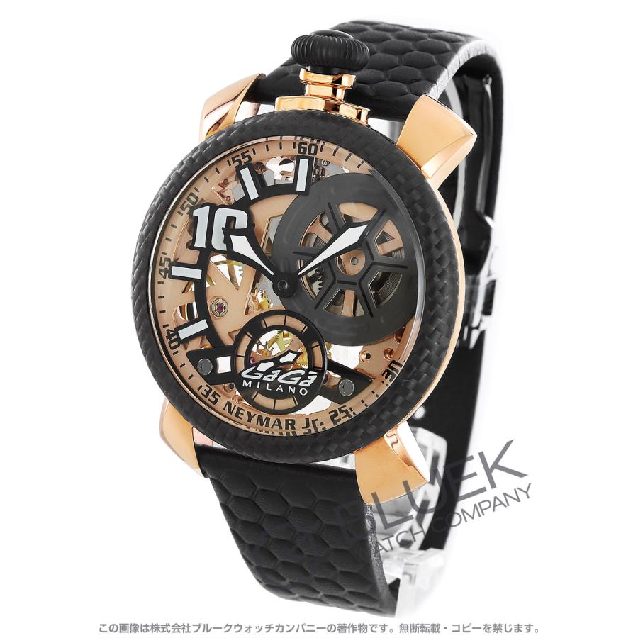 ガガミラノ マヌアーレ48mm ネイマールモデル 世界限定300本 メンズ 5511 Nj 02 Gag5511nj02bk ブルークウォッチカンパニー 通販 Yahoo ショッピング