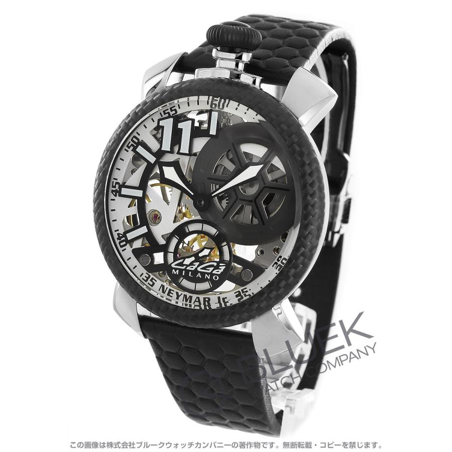ガガミラノ マヌアーレ48mm ネイマールモデル 世界限定300本 腕時計 メンズ Gaga Milano 5515 Nj 01 Gag5515nj01bk ブルークウォッチカンパニー 通販 Yahoo ショッピング