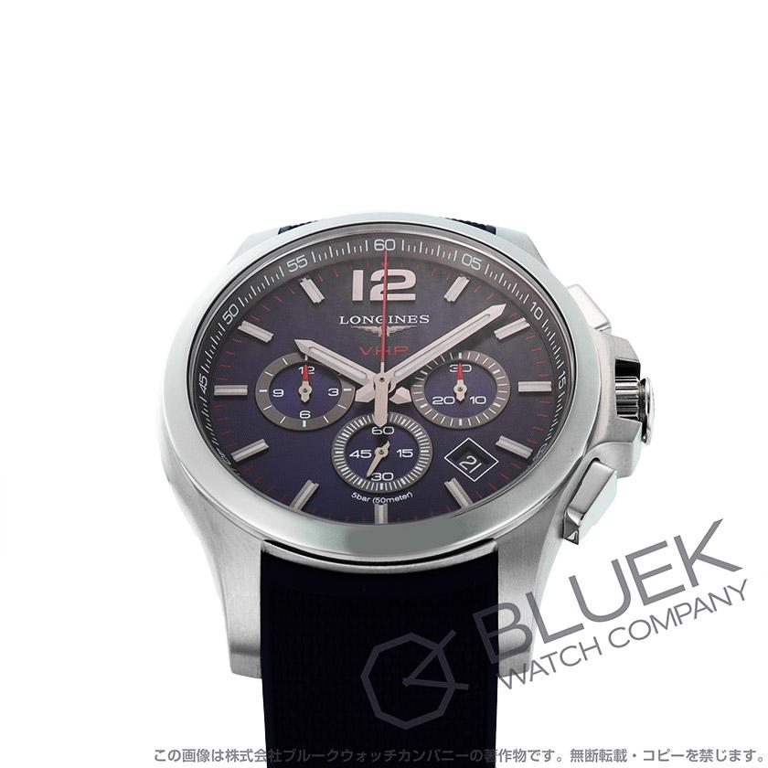 LONGINES 【新品】ロンジン コンクエスト V.H.P. クロノグラフ メンズ  