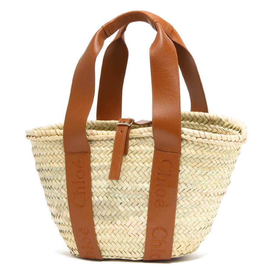 Chloé かごバッグ ベージュ ブラウン Chloe（クロエ） かごバッグ バッグ レディース センス ミディアム
