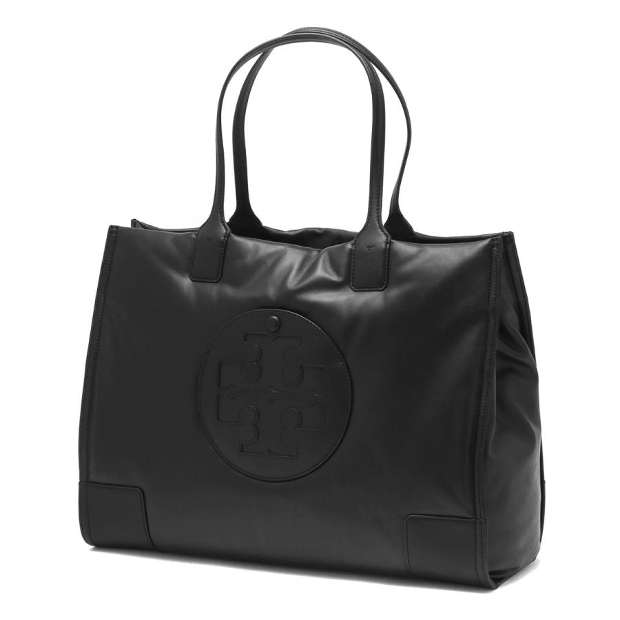 【美品】トリーバーチ エラ パファー トートバッグ レザー 肩掛け A4可 黒 TORY BURCH トリーバーチ トートバッグ バッグ レディース エラ