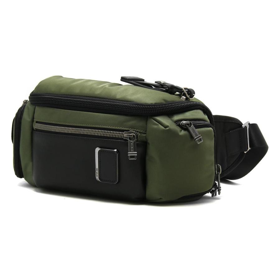 トゥミ ボディバッグ/ベルトバッグ/ウエストバッグ バッグ メンズ レディース アルファ ブラボー ケリー フォレストグリーンカーキ&ブラック