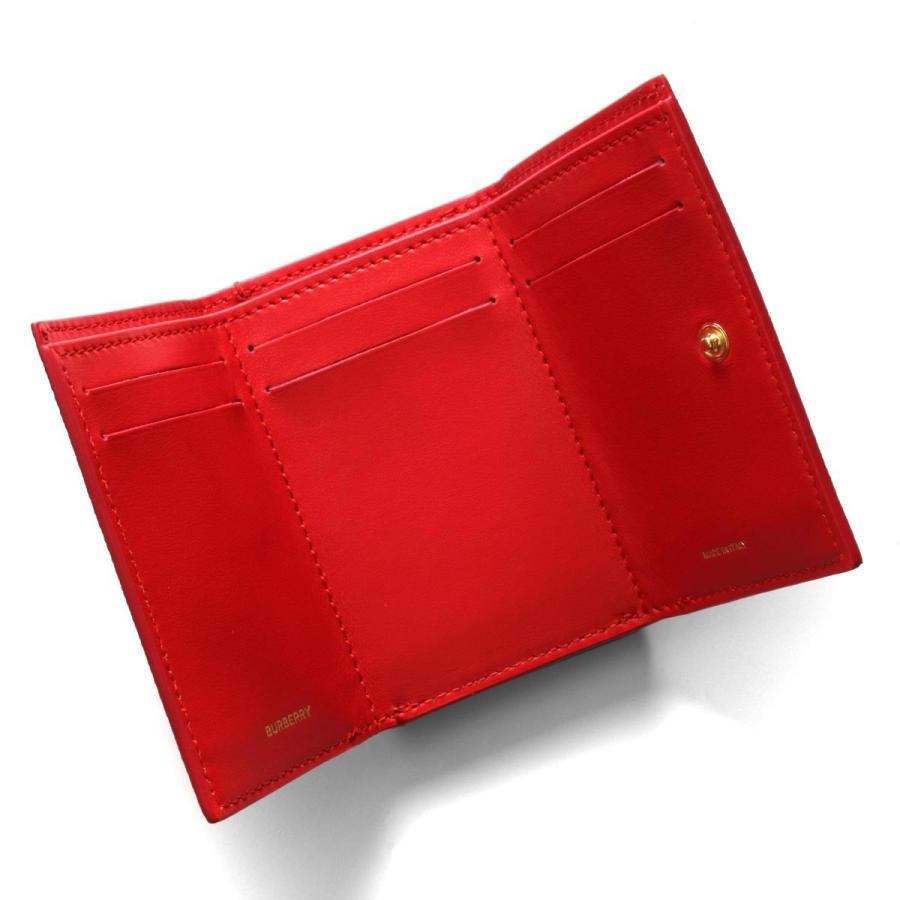 送料0円 TORY BURCH ロビンソン 折り財布 レッド 赤色 ミニウォレット