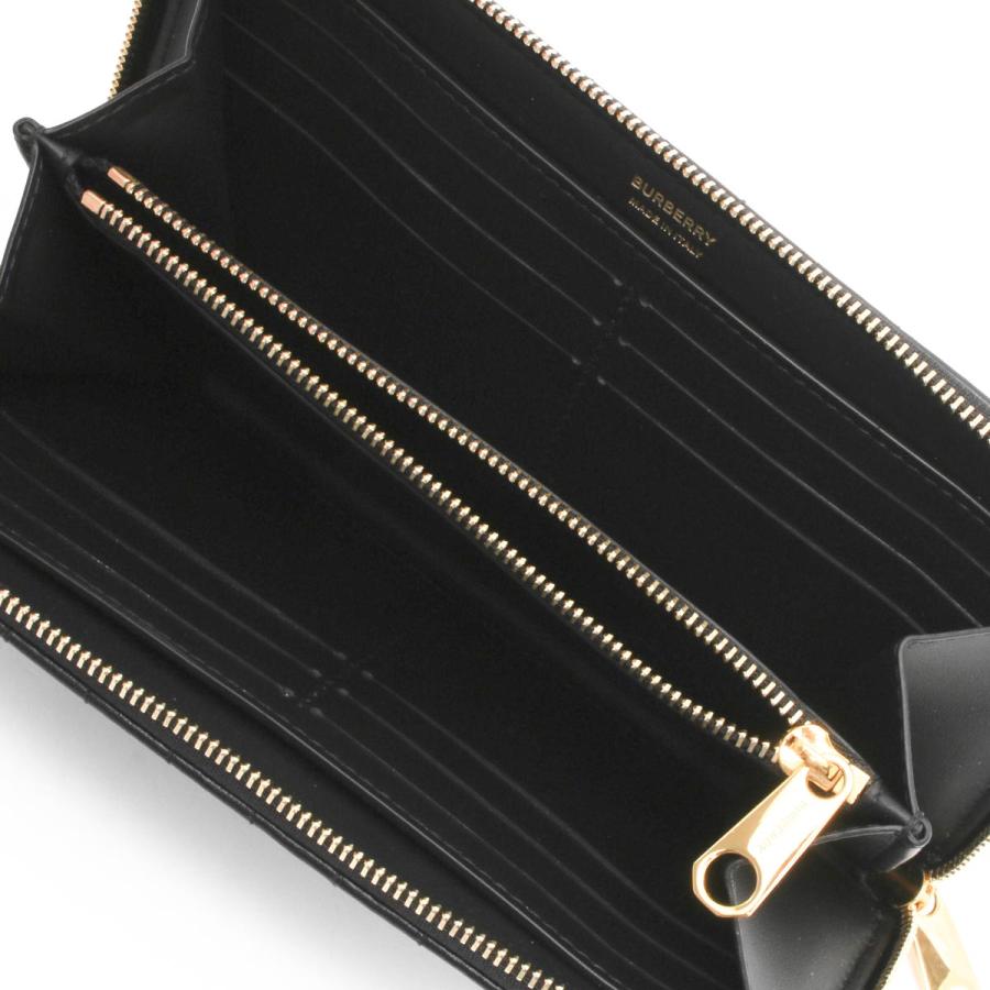 Burberry ブラックレザー 財布 bluek_lwbb8062340