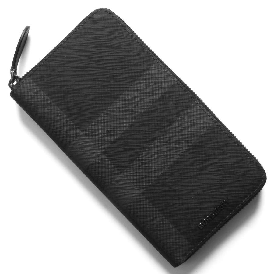 バーバリー burberry 長財布 チャコールチェック 8064586 BURBERRY バーバリー 長財布 財布 メンズ レグジグ チャコール