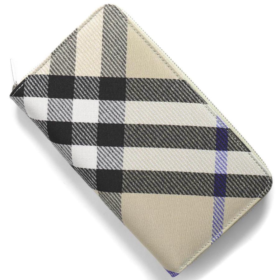 BURBERRY バーバリー 長財布 財布 メンズ トラベルウォレット チェック  