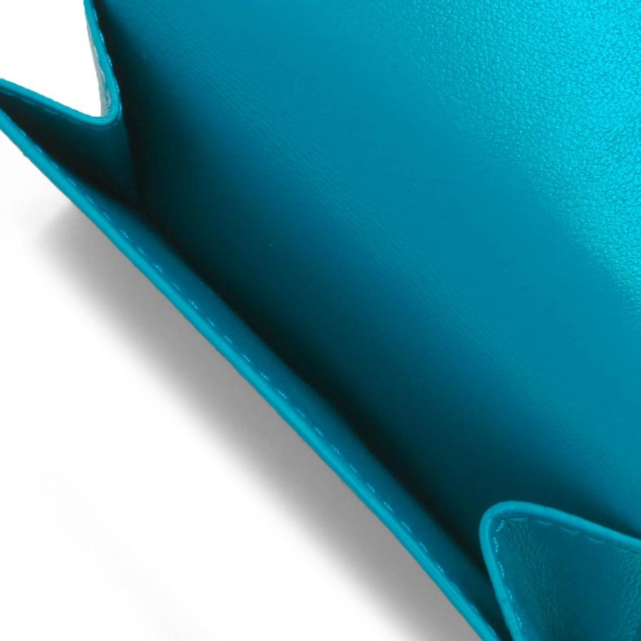 ボッテガヴェネタ (ボッテガ・ヴェネタ) 三つ折り財布/ミニ財布 財布 レディース イントレチャート ブループリント 609285 VCPP2 4403 | BOTTEGA VENETA | 02