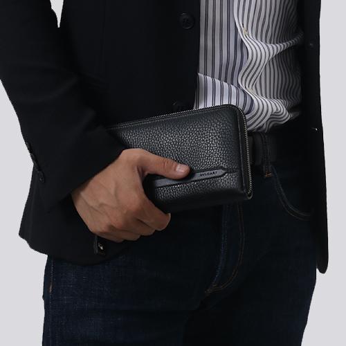 BVLGARI（ブルガリ） 長財布 財布 メンズ オクト レザー ラウンド