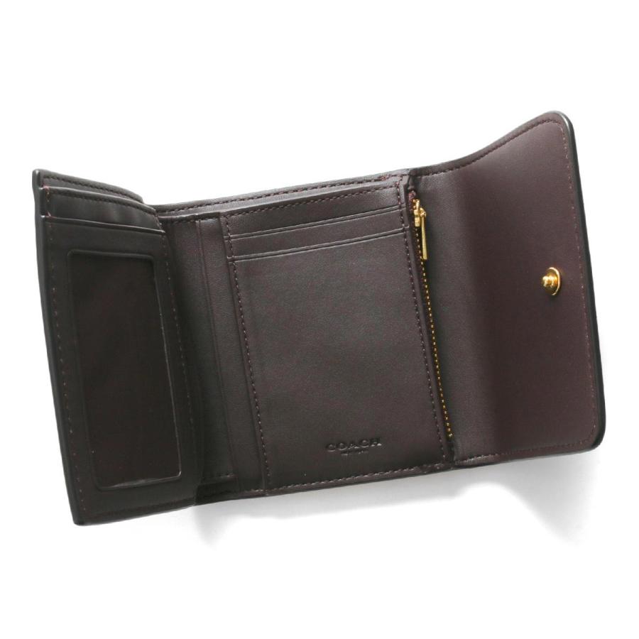 COACH コーチ 三つ折り財布 財布 レディース シグネチャー