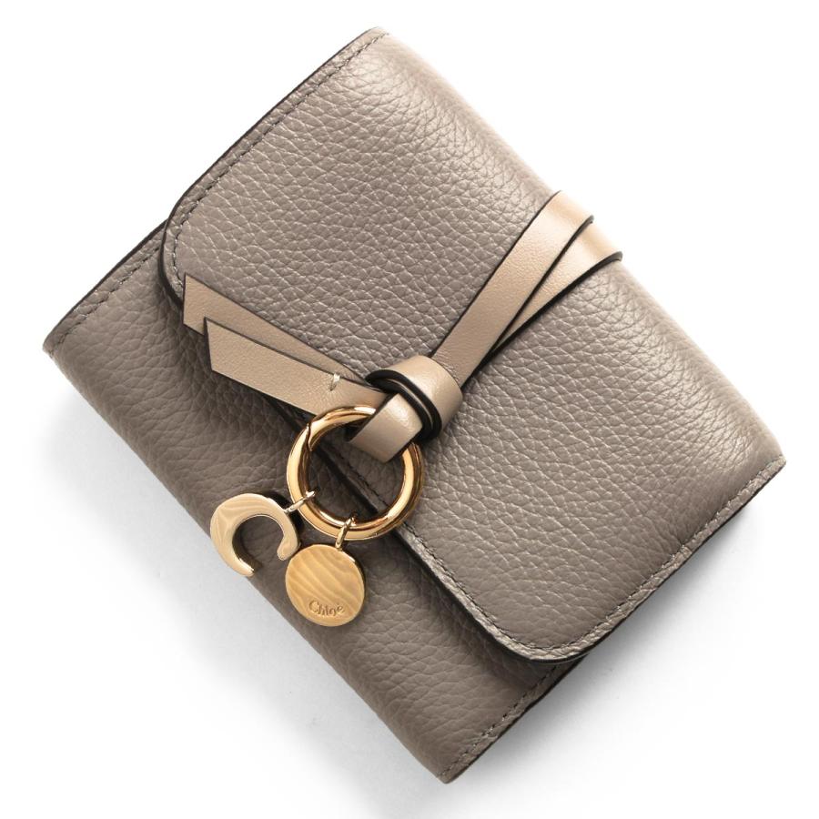 Chloé グレー 三つ折り財布 Chloé 三つ折り財布 グレー