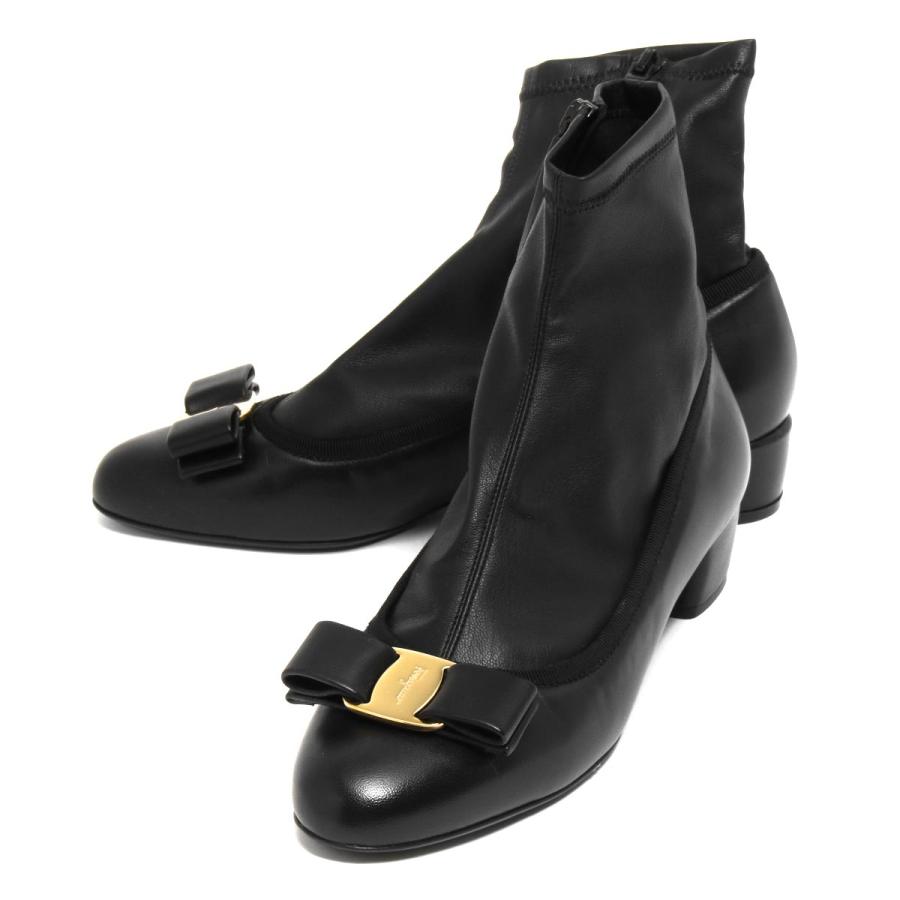 FERRAGAMO フェラガモ ソックスブーツ/ショートブーツ/ブーティ 