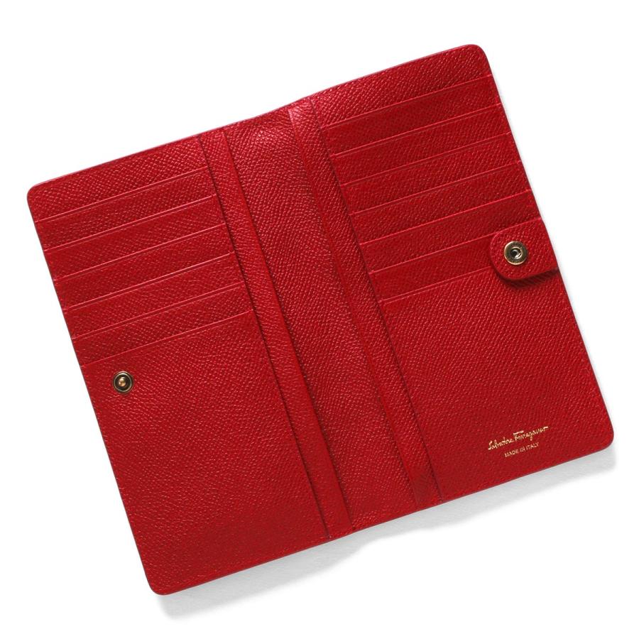 FERRAGAMO（フェラガモ） 長財布 財布 レディース ダブル ガンチーニ