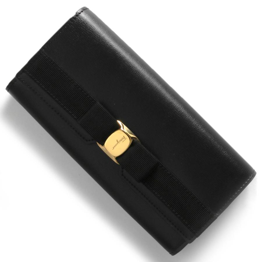 FERRAGAMO（フェラガモ） 長財布 財布 レディース ヴァラ リボン