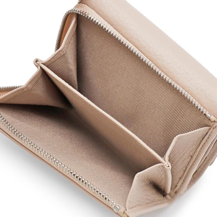 GIANNI CHIARINI ベージュ 三つ折り財布 ジャンニキアリーニ ジャンニ