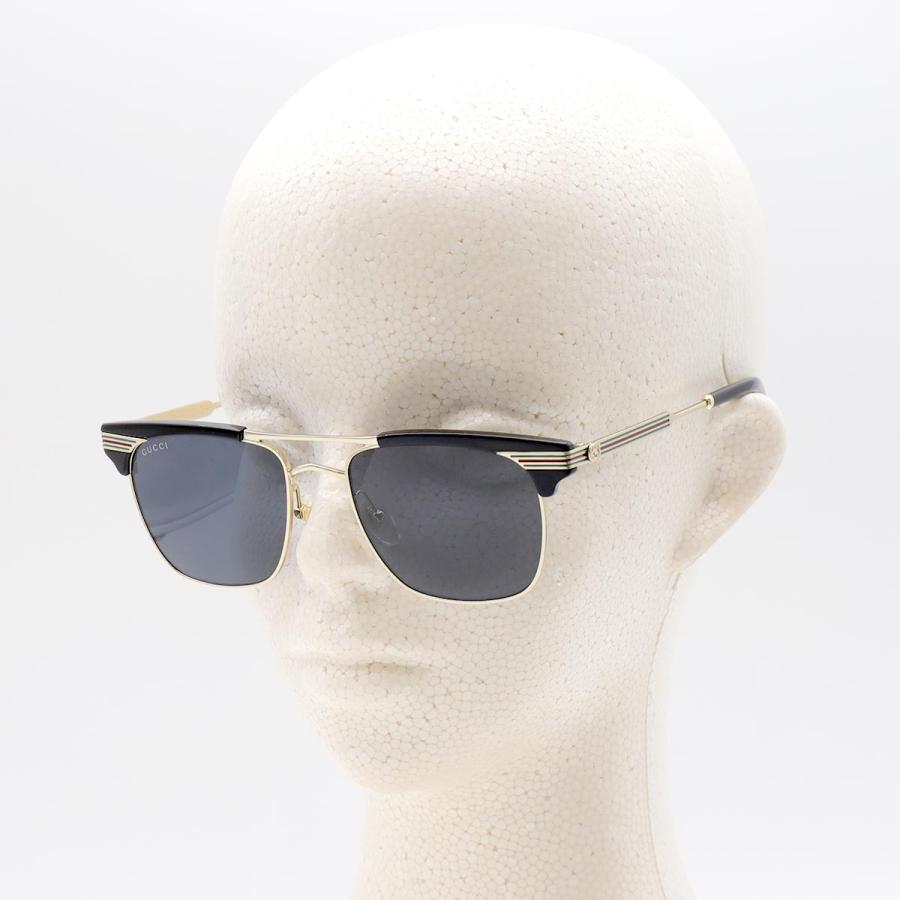 GUCCI グッチ サングラス メンズ スクエア UVカット ベッ甲 ブラック