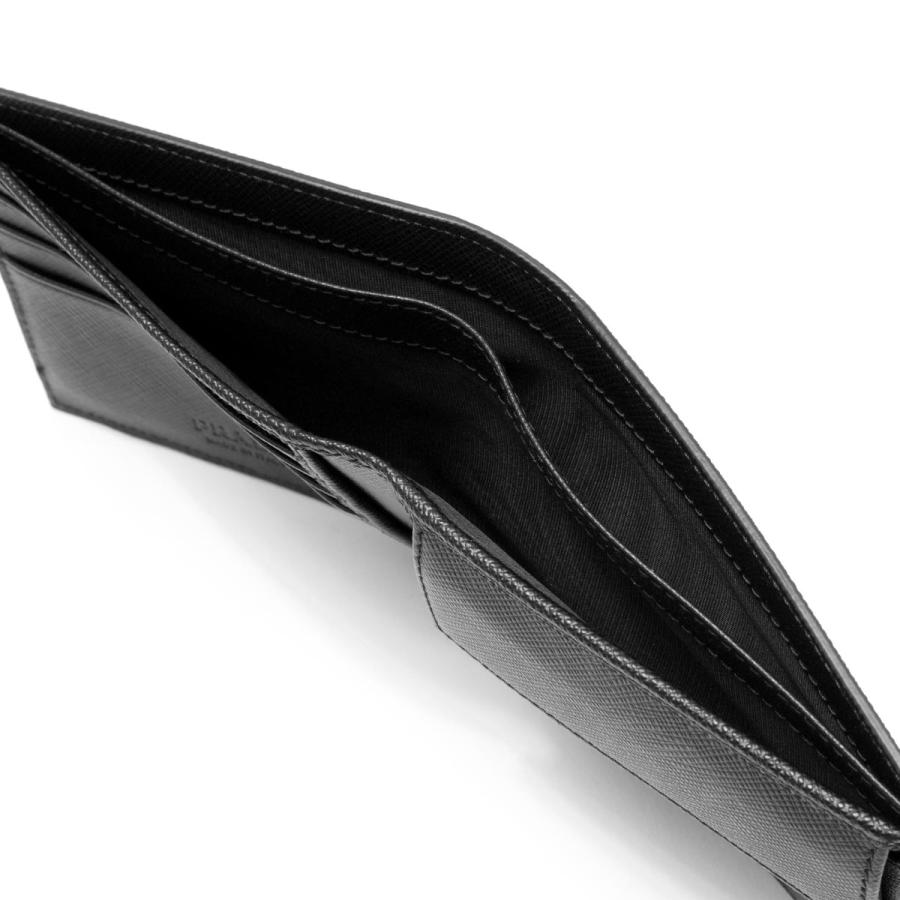 PRADA プラダ / サフィアーノメタルコンパクトウォレット 2MO738 楽天市場】プラダ 二つ折り財布 サフィアーノ メンズ PRADA 2MO738 QHH