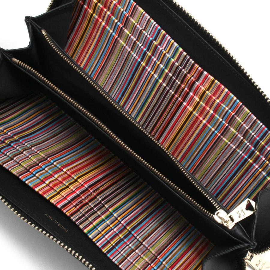 ポールスミス 長財布 財布 メンズ インテリア マルチ ストライプ ブラック M1A4778X ASTRML 79A PAUL SMITH | Paul Smith | 01