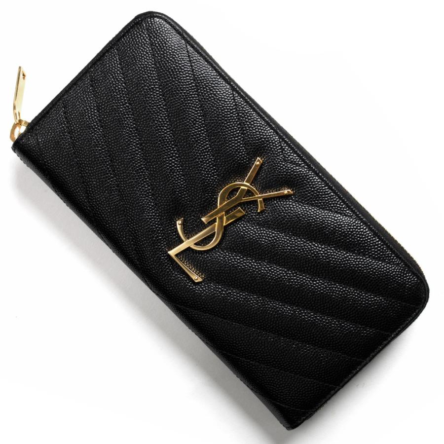 サンローランパリ (イヴサンローラン) 長財布 財布 レディース モノグラム YSL ブラック 358094 BOW01 1000 SAINT