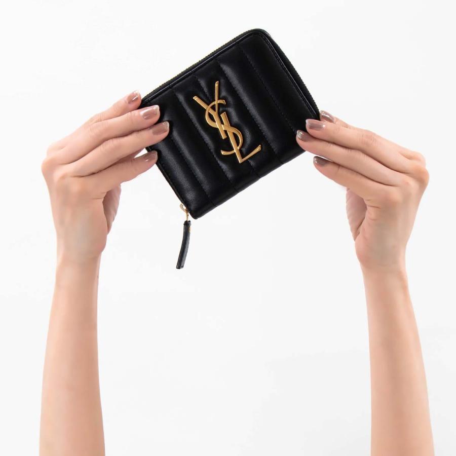 エッセンシャルズ イヴサンローラン Yves Saint Laurent モノグラムサンローラン 二つ折り財布 レザー ピンク 5685 レディース 送料無料 春バーゲン Greenandfresh Com Co